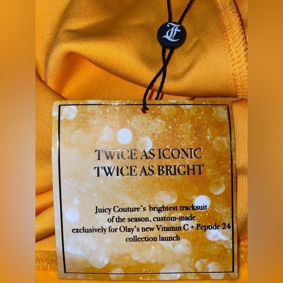 Juicy Couture X Olay Burnout Velour Wide Leg Tracksuit Pant Women 4X NEW Stretch - Picture 6 of 6